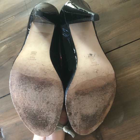 Rowen womens patent leather heels sz 7.5 - Picture 6 of 6